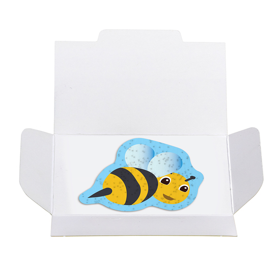 Samenpapier lustige Tierchen - Biene Brummi