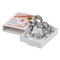 Backförmchen in Slide-Box - Xmas - Schneemann