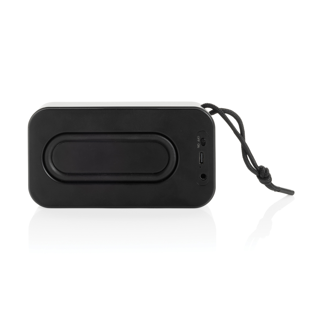 Swiss Peak 10W Basslautsprecher aus recyceltem Aluminium