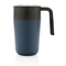 GRS recycelte PP und Stainless Steel Tasse mit Griff