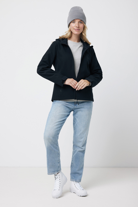 IQONIQ Makalu Damen Softshelljacke aus recyceltem Polyester