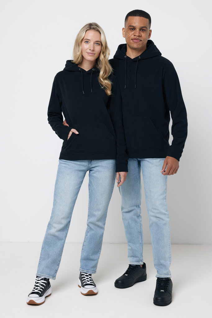 IQONIQ Trivor Mikrofleece-Kapuzen-Pulli aus recyc. Polyester