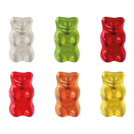 HARIBO Mini Goldbären Werbetüte, Inhalt: HARIBO Mini Goldbären bunt gemischt ca. 10 g