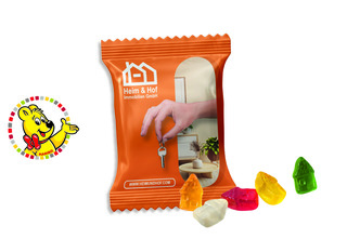 HARIBO Standardformen Werbetüte, Inhalt: HARIBO Häuser ca. 15 g