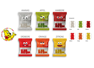 HARIBO Goldbären - Spezial Werbetüte, Inhalt: HARIBO Goldbären - Spezial Orange