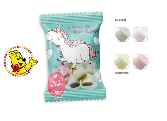 HARIBO Mini Chamallows Werbetüte, Inhalt: HARIBO Mini Chamallows