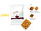Leibniz Kekse Knusper Snack & Kunterbunt Flowpack, 1 StückLeibniz Knusper Snack mit karamellisierten Erdnüssen
