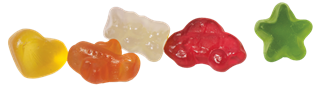 HARIBO Mini Standardformen 10 g