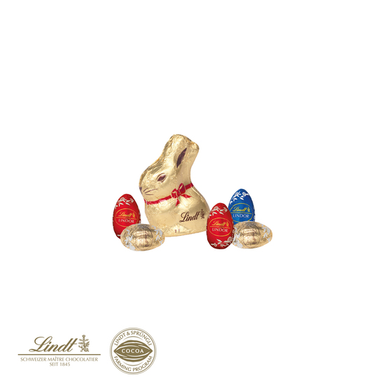 WERBE-OSTEREI MIT SCHOKOLADENMISCHUNG VON LINDT