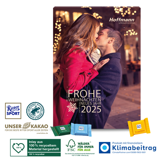 Wand-Adventskalender „Ritter SPORT“