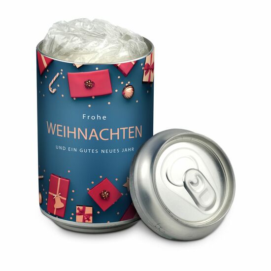 Badesalz-Dose XL 300 g, Frohe Weihnachten