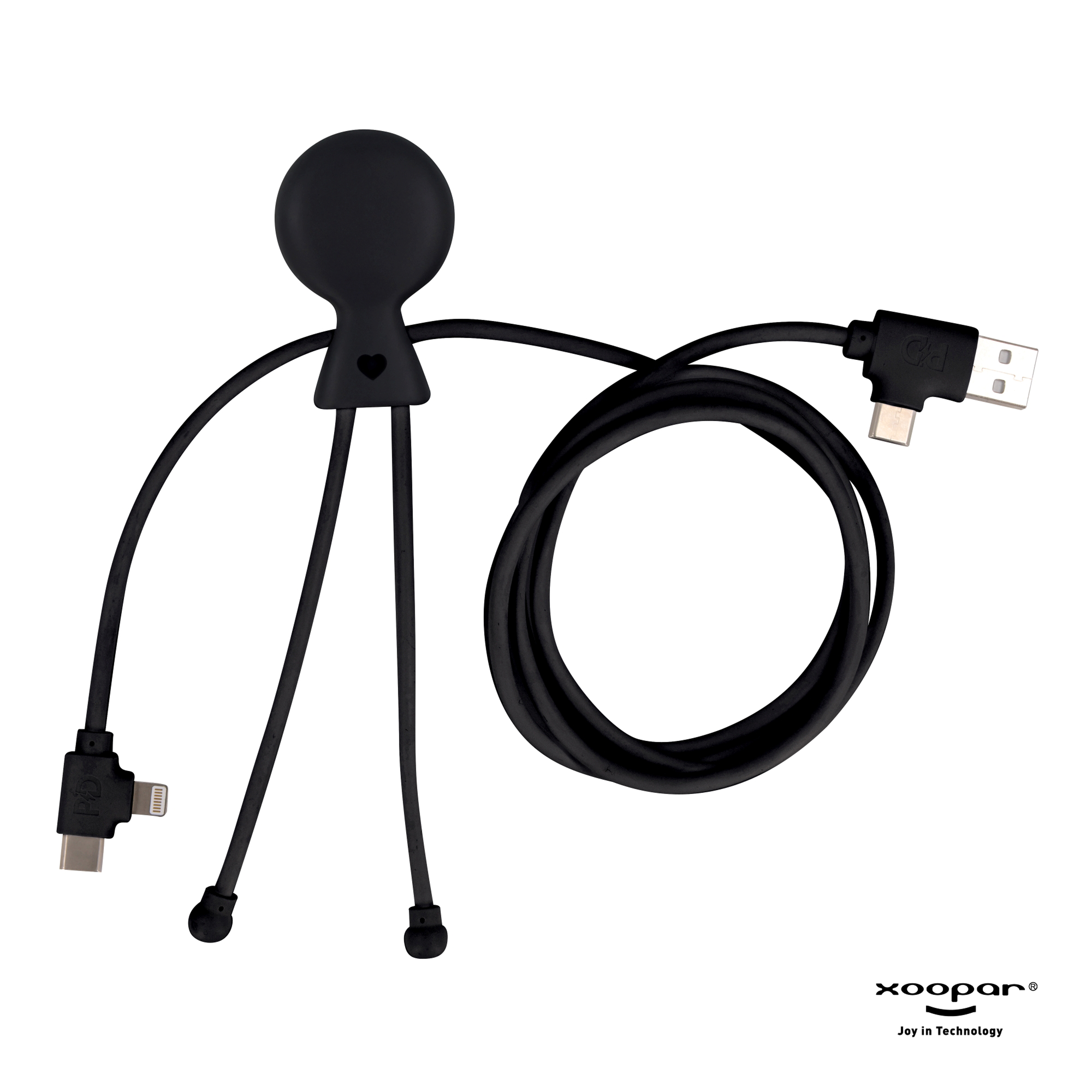 2089 | Xoopar Mr. Bio Long Power Delivery Cable with data transfer