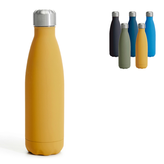 Sagaform Nils Stahlflasche Gummi 500ml