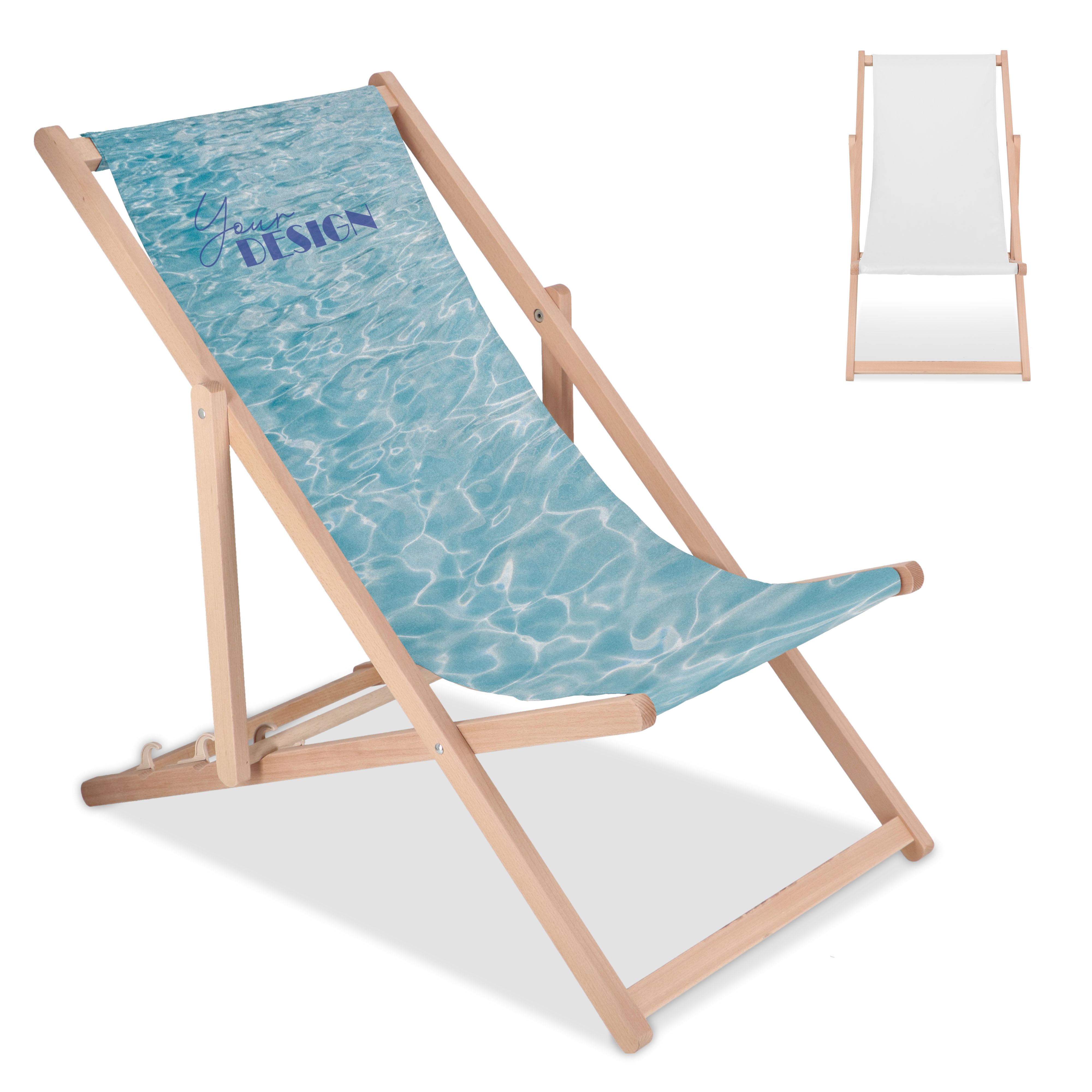 Klappbare Sublimations Strandliege