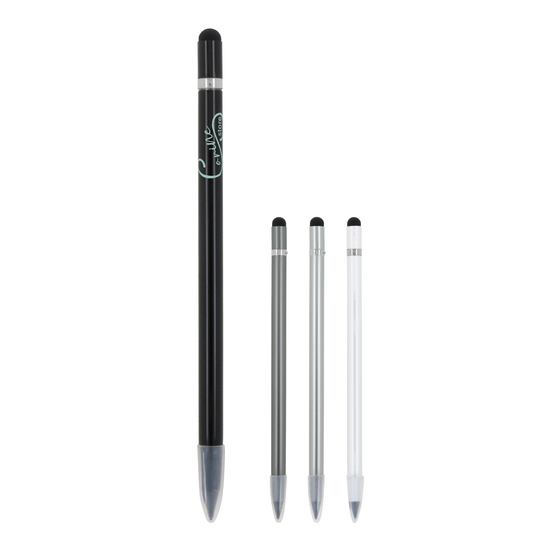 Langlebiger Aluminiumbleistift mit Radiergummi