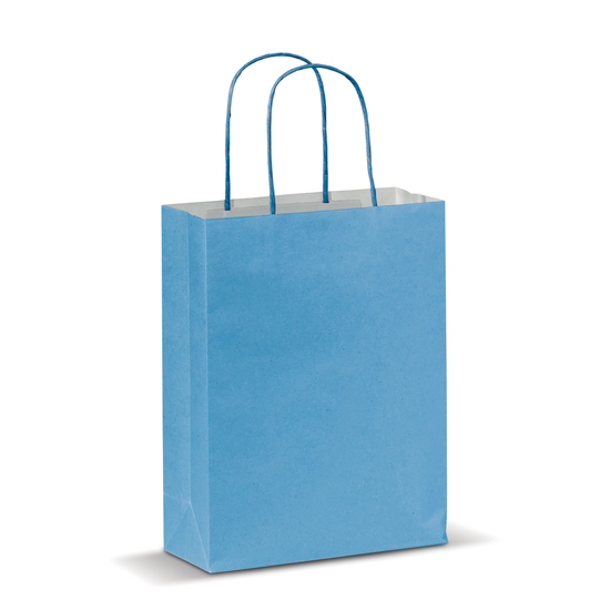 Kleine Papiertasche im Eco Look 120g/m²