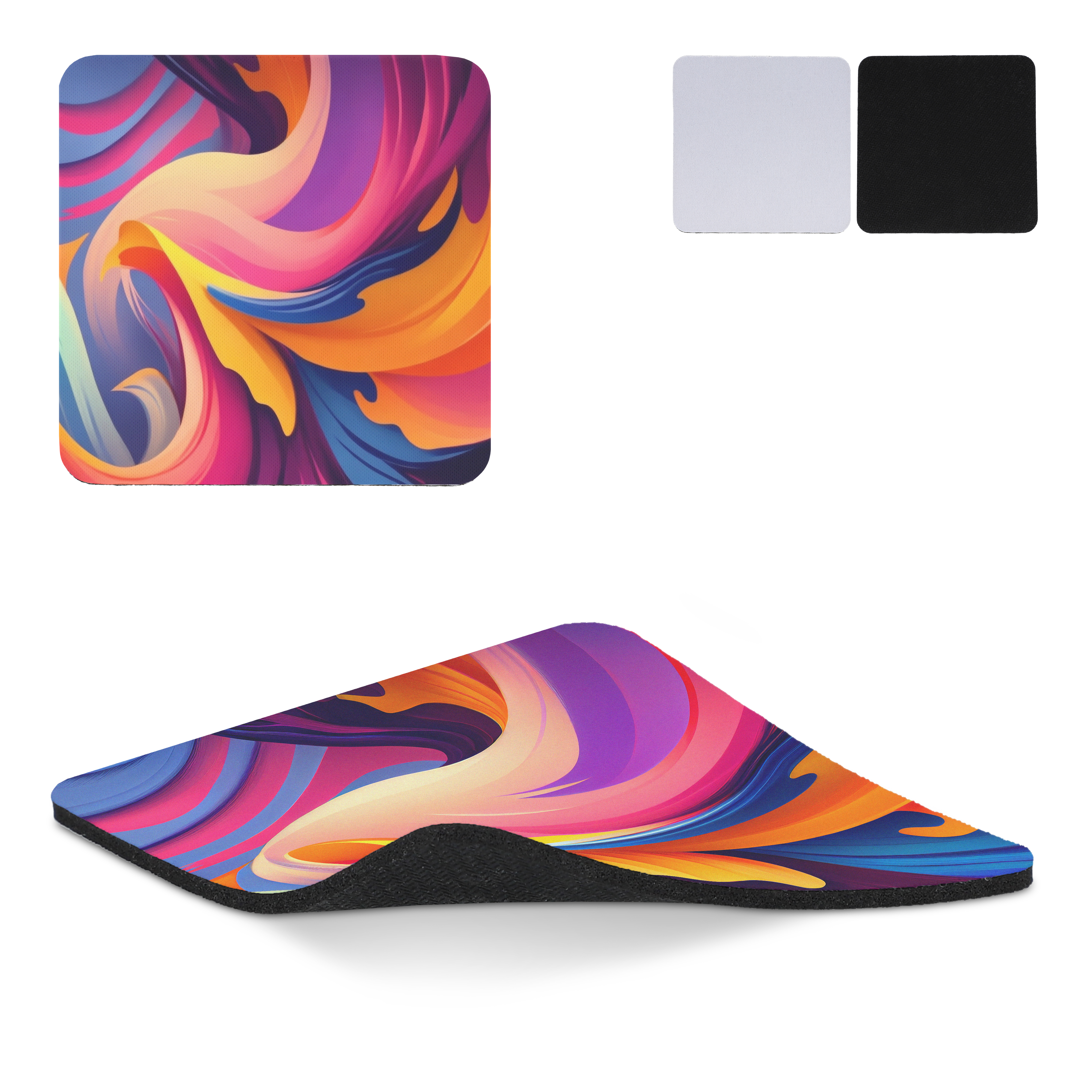 Sublimationsuntersetzer quadratisch