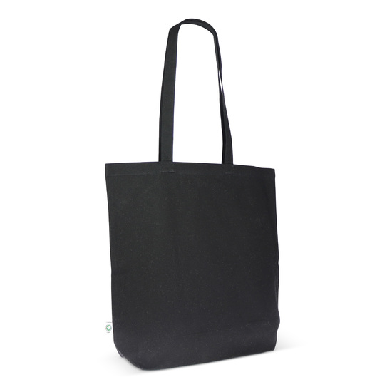 Einkaufstasche Bio-Baumwolle farbig lang 270g/m² 42x12x43 cm