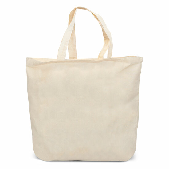 CADAQUES - Baumwolltasche mit Bodenfalte und langen Henkeln