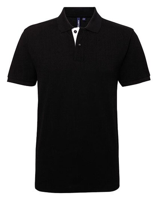 AQ012 Asquith & Fox Men´s Classic Fit Contrast Polo