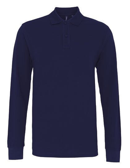 AQ030 Asquith & Fox Men´s Classic Fit Long Sleeved Polo