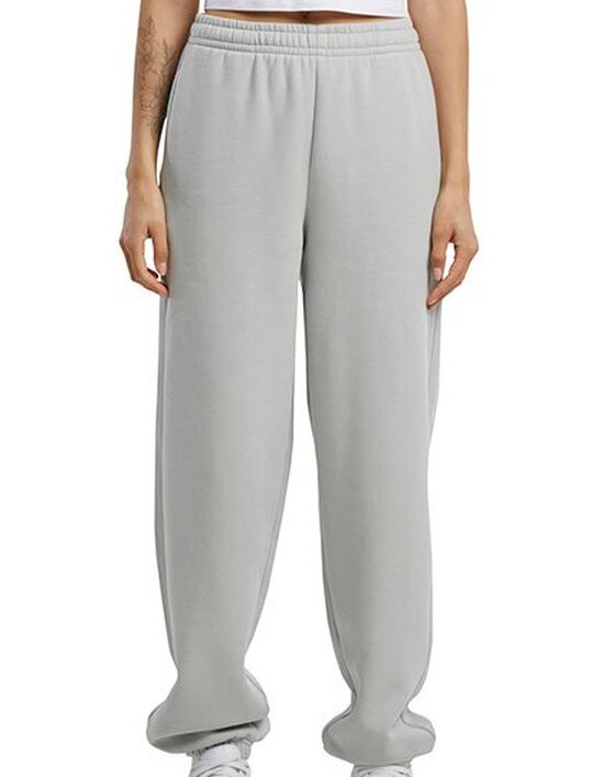 BY291 Build Your Brand Ladies Fluffy Sweatpants