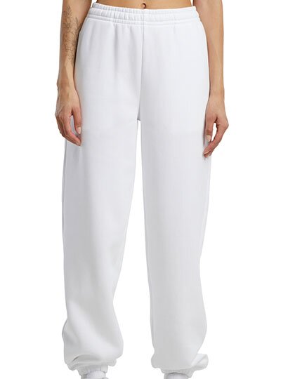 BY291 Build Your Brand Ladies Fluffy Sweatpants