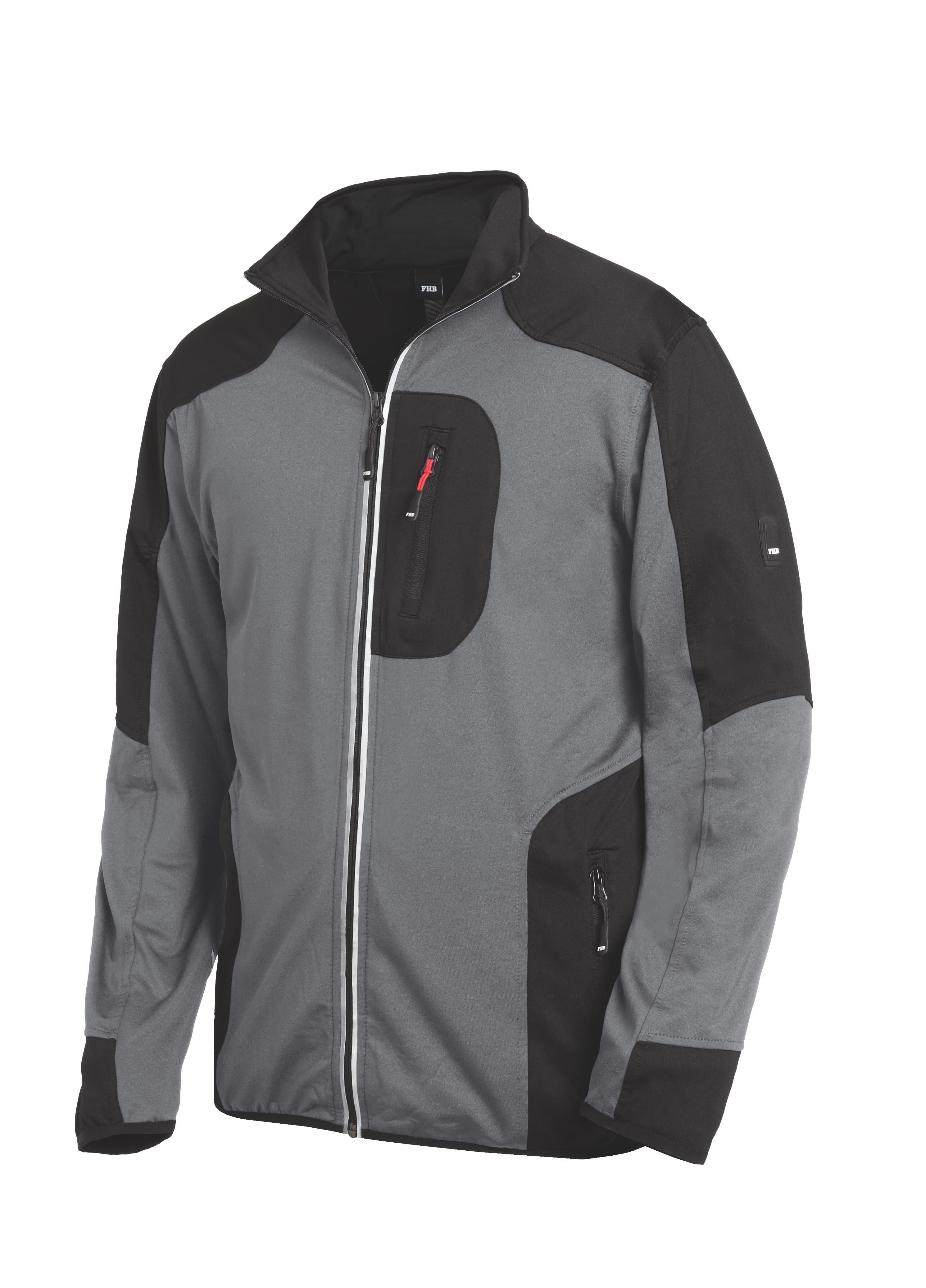 FHB RALF Jersey-Fleece-Jacke