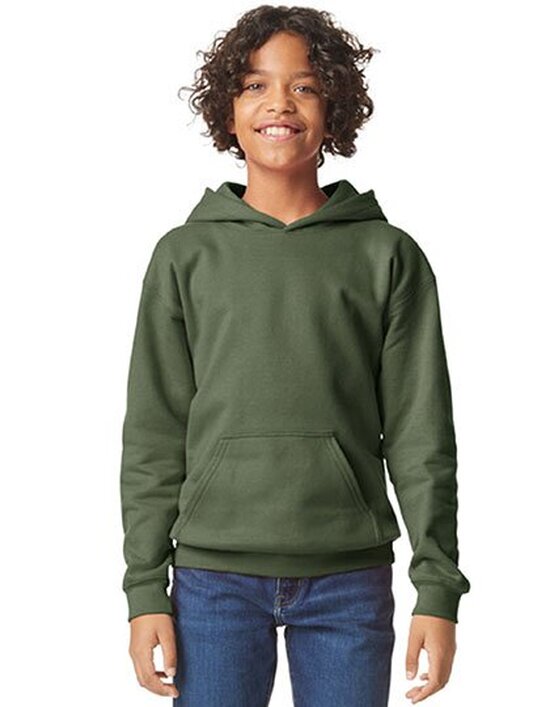 GSF500K Gildan Softstyle® Midweight Fleece Youth Hoodie