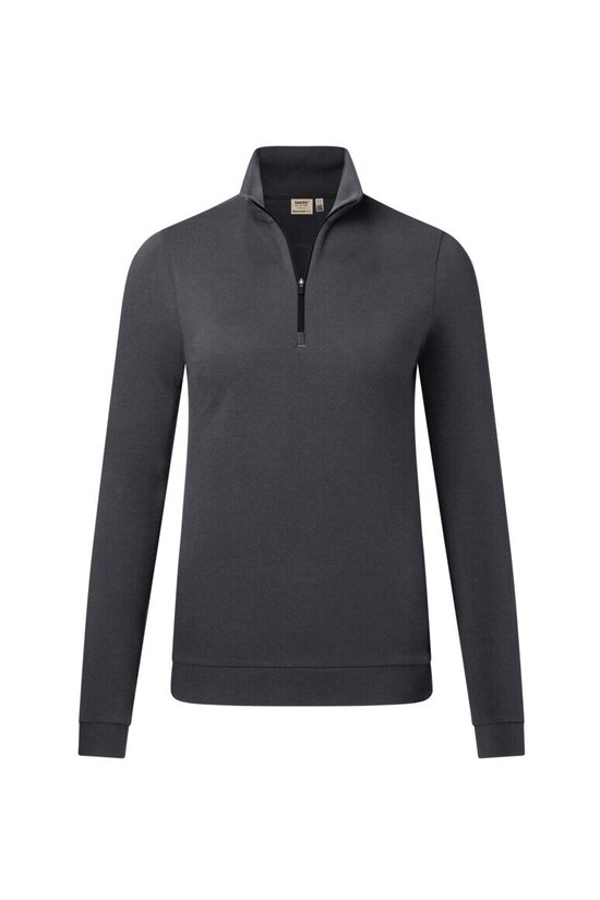 HAKRO Damen Zip-Longsleeve Piqué MIKRALINAR® ECO NO. 335