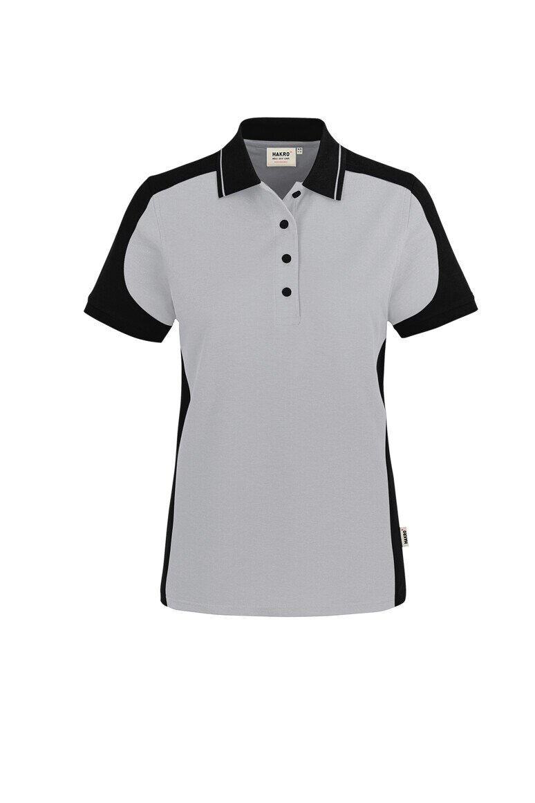 HAKRO Damen Poloshirt Contrast MIKRALINAR® ECO NO. 339