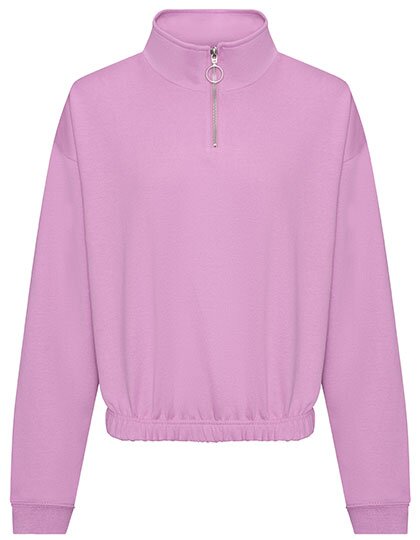 JH037 Women´s Cropped 1/4 Zip Sweat