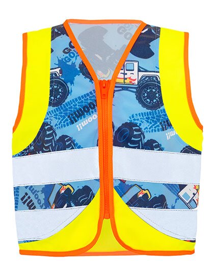 KX123K Korntex Children´s Safety Vest Action Vehicle Fun CO² Neutral