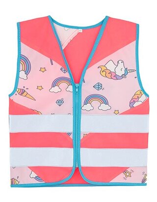 KX124K Korntex Children´s Safety Vest Action Fantasy CO² Neutral