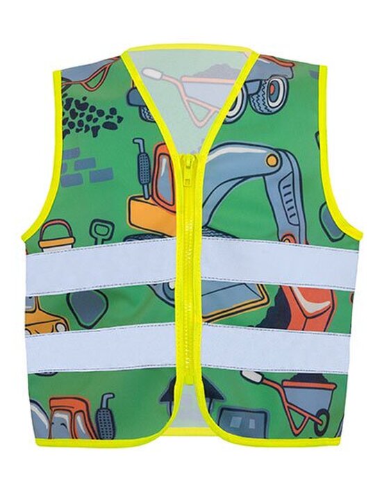 KX125K Korntex Children´s Safety Vest Action Working Heroes CO² Neutral