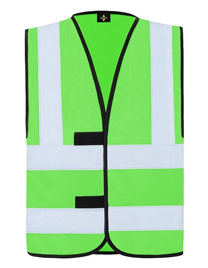 Safety Vest with four Reflectors EN ISO 20471