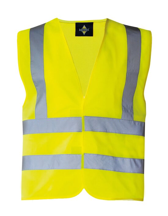 Safety Vest with four Reflectors EN ISO 20471