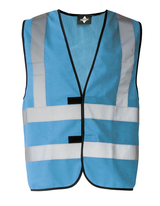 Safety Vest with four Reflectors EN ISO 20471