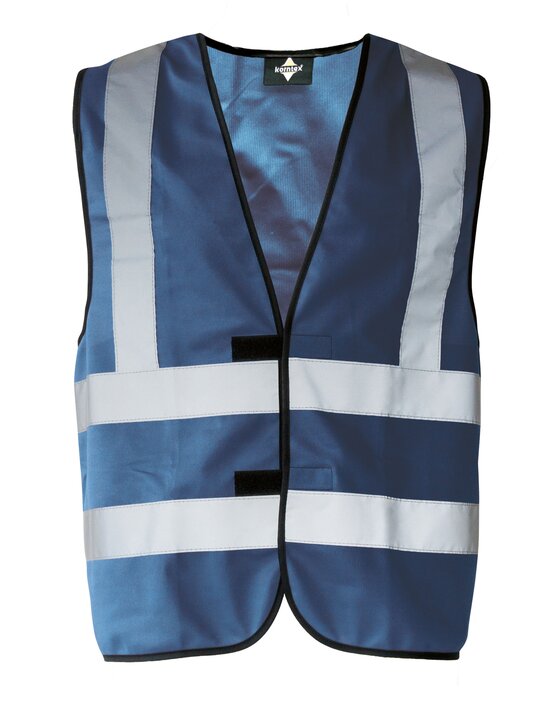 Safety Vest with four Reflectors EN ISO 20471