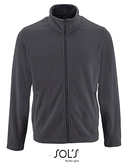 Men`s Plain Fleece Jacket Norman