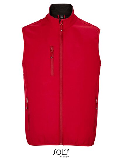 L03825 Men´s Falcon Zipped Softshell Bodywarmer