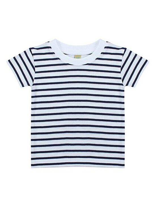 Short Sleeved Stripe T Shirt