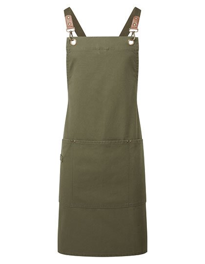 Clip ‘n’ Clasp Cross-Back Bib Apron