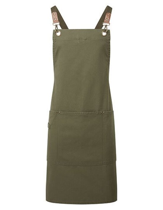 Clip ‘n’ Clasp Cross-Back Bib Apron