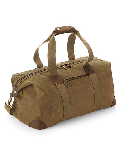 Heritage Waxed Canvas Holdall