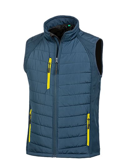 Recycled Compass Padded Softshell Gilet
