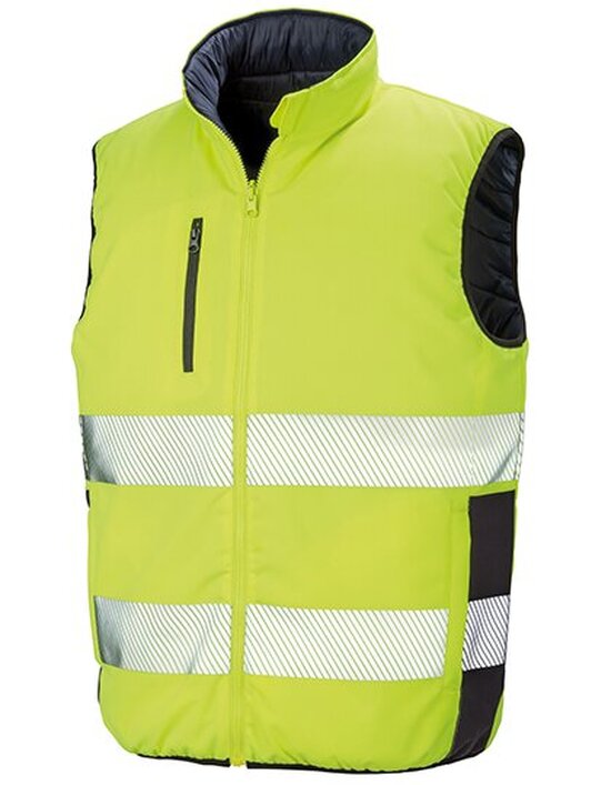 Reversible Soft Padded Safety Gilet