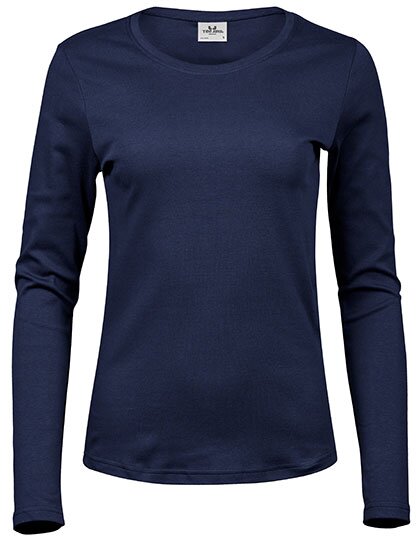 Womens Long Sleeve Interlock Tee