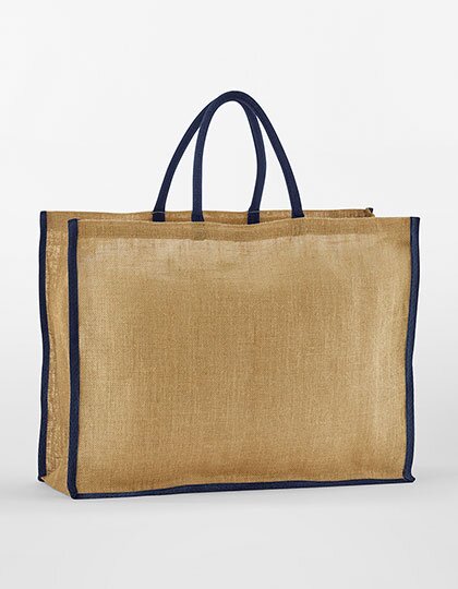 WM475 Westford Mill Natural Starched Jute Market Shopper
