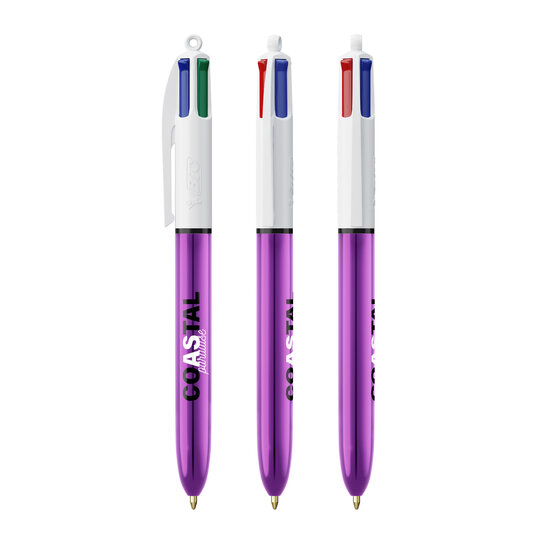 BIC® 4 Colours Shine Kugelschreiber